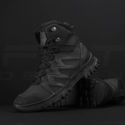 Ботинки зимние Урбан на мембране Gore-tex + Slimtex из Итальянской Экокожи черные