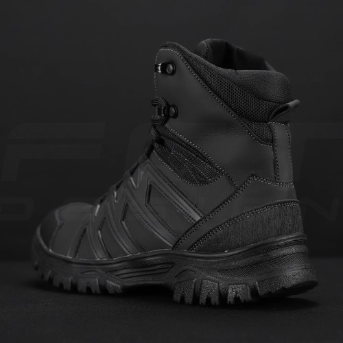 Черевики зимові Урбан мембрана GoreTex Slimtex з італійської екошкіри чорні 39 39