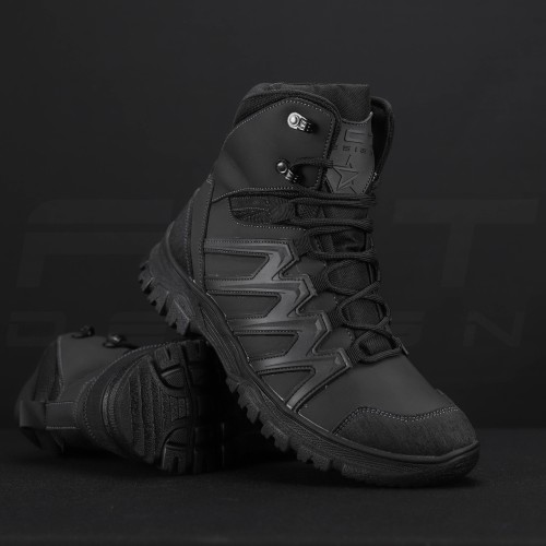 Черевики зимові Урбан мембрана GoreTex Slimtex з італійської екошкіри чорні 39 39