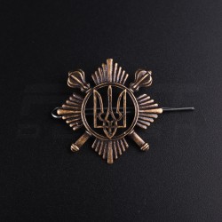 Беретний знак кокарда Президентського полку метал