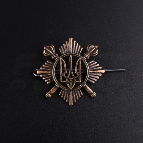 Беретний знак кокарда Президентського полку метал  