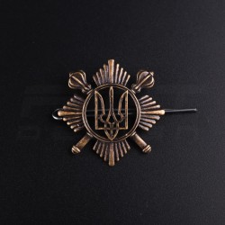 Беретний знак кокарда Президентського полку метал