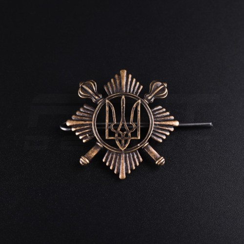 Беретний знак кокарда Президентського полку метал  