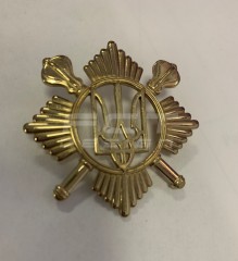 Беретний знак кокарда Президентського полку метал