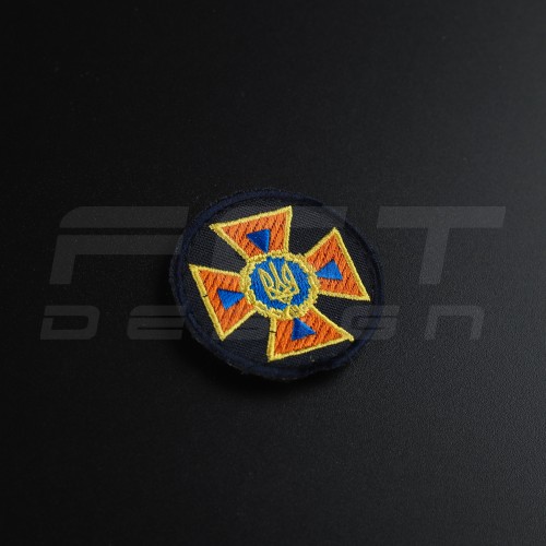 Шеврон кокарда ДСНС