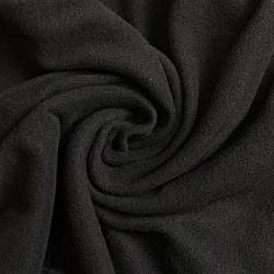 Ткань флис черная