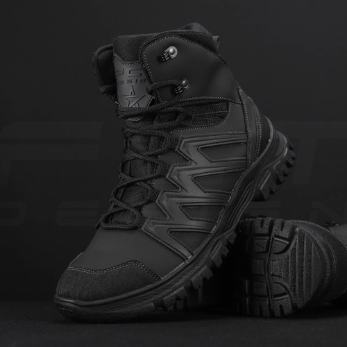 Черевики зимові Урбан мембрана GoreTex хутро з італійської екошкіри чорні 39 39