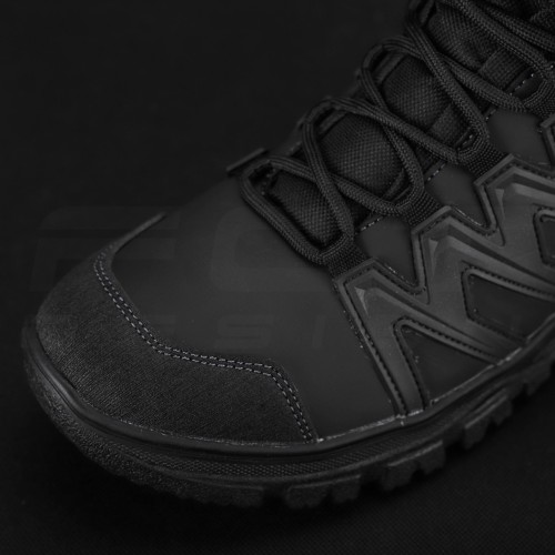 Черевики зимові Урбан мембрана GoreTex хутро з італійської екошкіри чорні 39 39