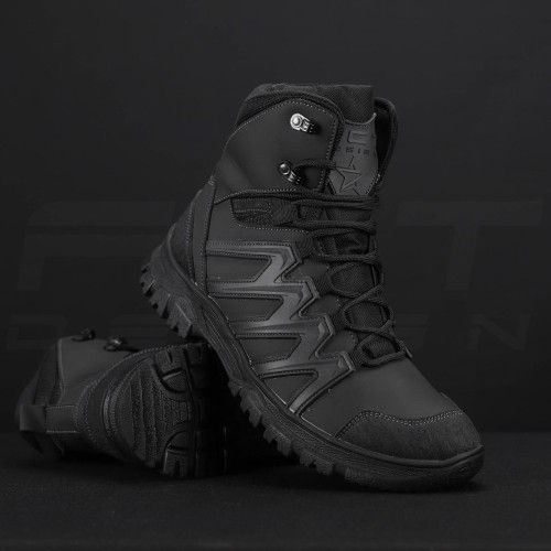 Черевики зимові Урбан мембрана GoreTex хутро з італійської екошкіри чорні 39 39