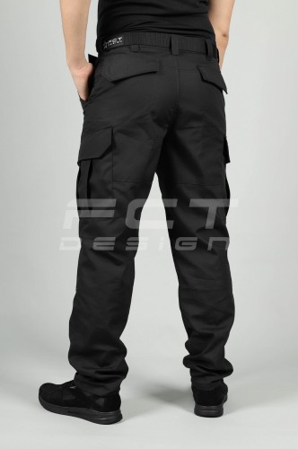 Штани літні Мілітарі карго ріп-стоп чорні 42 42