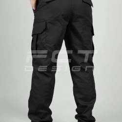 Брюки летние Милитари карго рип-стоп черные