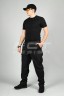Штани літні Мілітарі карго ріп-стоп чорні 42 42