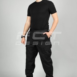 Брюки летние Милитари карго рип-стоп черные