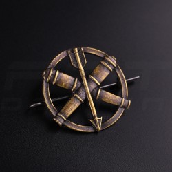 Беретний знак кокарда ППО Протиповітряної оборони та зенітноракетних військ України