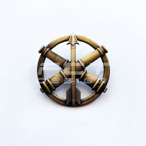 Беретний знак кокарда ППО Протиповітряної оборони та зенітноракетних військ України