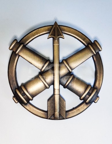 Беретний знак кокарда ППО Протиповітряної оборони та зенітноракетних військ України