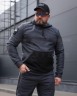 Костюм спортивный Гексагон флис соты с усилением Софтшелл серый 44