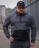 Костюм спортивный Гексагон флис соты с усилением Софтшелл серый 44