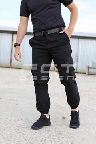 Штани літні Джоггер тактичні чорні (тільки 58р.) 58 58
