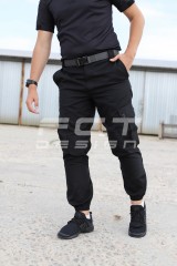 Штани літні Джоггер тактичні чорні (тільки 58р.)