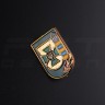 Беретный знак кокарда ГНСУ/пограничная служба пластик