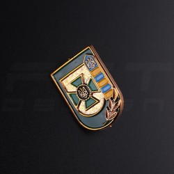 Беретный знак кокарда ГНСУ/пограничная служба пластик