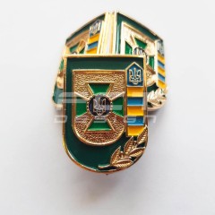 Беретний знак кокарда ДПСУ пластик