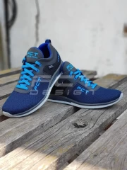 Кросівки літні FCT Стріт сині на сітці