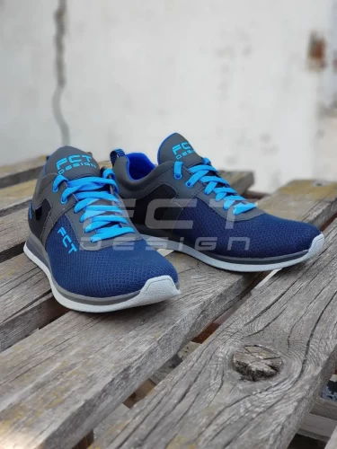 Кросівки літні FCT Стріт сині на сітці