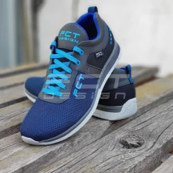 Кросівки літні FCT Стріт сині на сітці