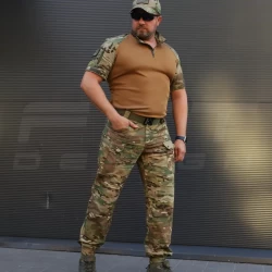 Убакс боевая рубашка короткий рукав CoolPass рукава Мультикам