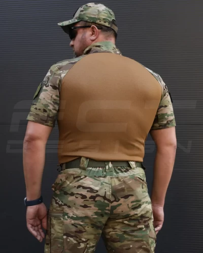 Убакс бойова сорочка короткий рукав CoolPass рукава Мультикам 44 44