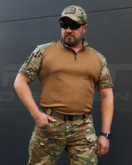 Убакс бойова сорочка короткий рукав CoolPass рукава Мультикам