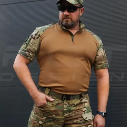 Убакс боевая рубашка короткий рукав CoolPass рукава Мультикам