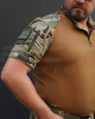 Убакс бойова сорочка короткий рукав CoolPass рукава Мультикам 44 44