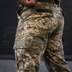 Брюки летние милитари пиксель ВСУ из тонкой ткани ХБ