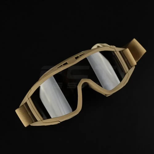 Окуляри маска балістичні + 3 лінзи койот