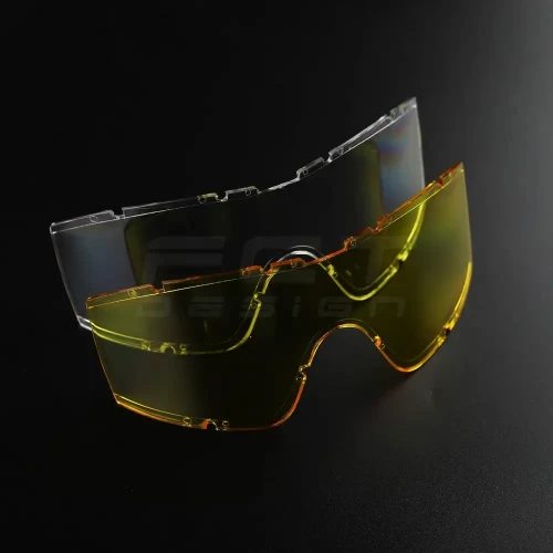 Окуляри маска балістичні + 3 лінзи койот