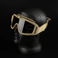 Окуляри маска балістичні + 3 лінзи койот