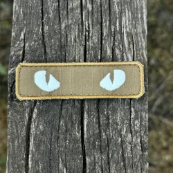 Шеврон/патч вишитий очі кота койот