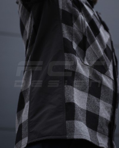 Тактична мілітарі Сорочка FCT демісезон утеплена в клітинку крупна Сіра (38 номер) 40-42/3 40-42/3