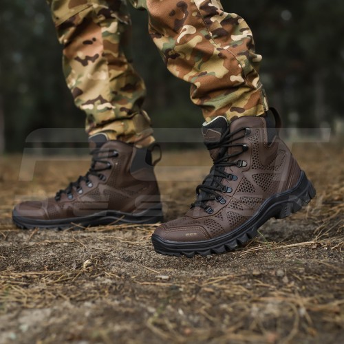 Ботинки летние тактические Тайфун коричневый 40