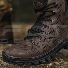 Черевики літні тактичні Тайфун коричневі