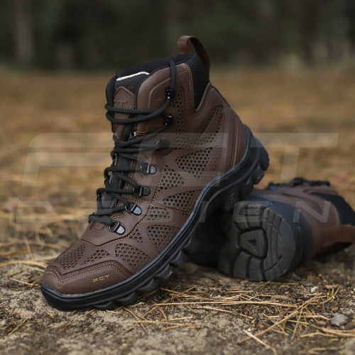 Ботинки летние тактические Тайфун коричневый 40