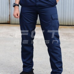 Брюки летние Милитари карго рип-стоп синие
