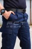 Штани літні Мілітарі карго ріп-стоп сині 42 42
