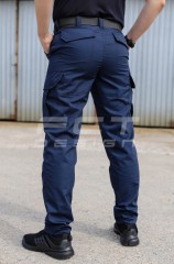 Штани літні Мілітарі карго ріп-стоп сині