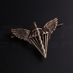 Беретний знак кокарда ДШВ метал