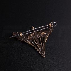 Беретний знак кокарда ДШВ метал