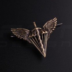 Беретний знак кокарда ДШВ метал